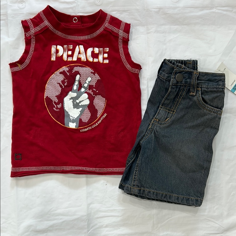 Kenneth Cole Reaction Red Matching Tank Top Set - Picture 7 of 7